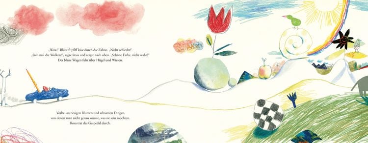 Produktbild: Rosa und Bleistift - Unterwegs im Land der Bilder
