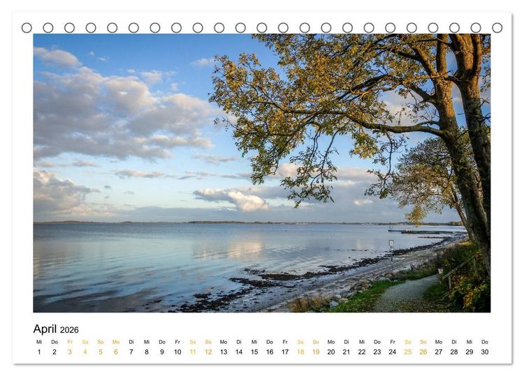 Produktbild: Fernweh Ostsee (Tischkalender 2026 DIN A5 quer), CALVENDO Monatskalender