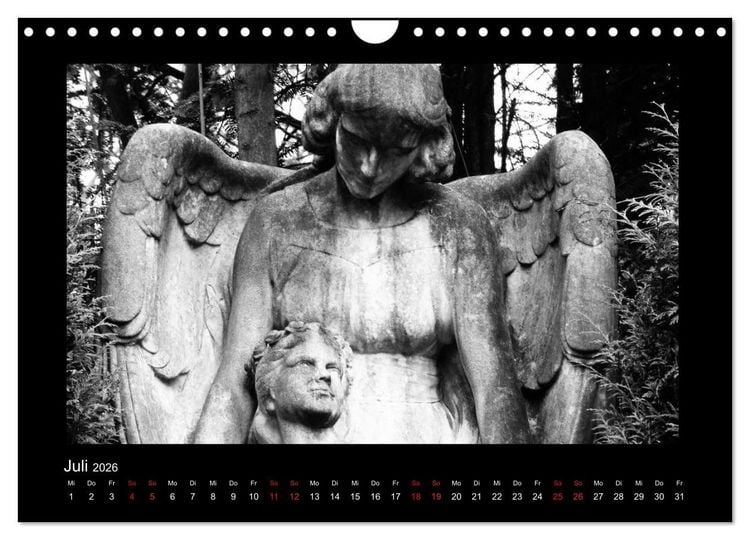 Produktbild: Die Engel von Melaten (Wandkalender 2026 DIN A4 quer), CALVENDO Monatskalender