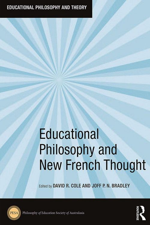 Produktbild: Educational Philosophy and New French Thought