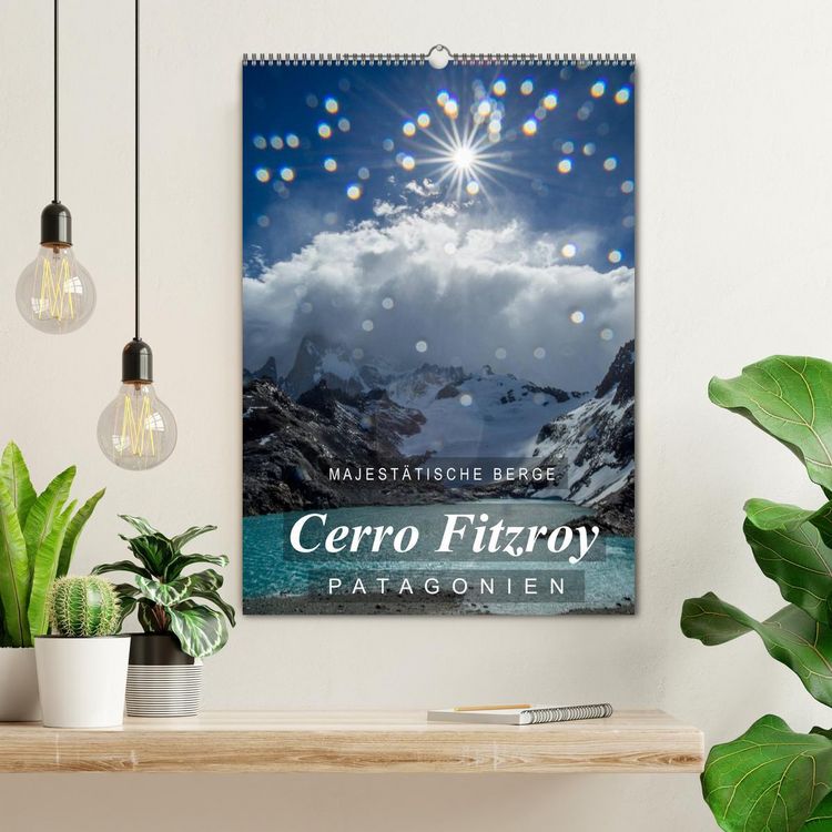 Produktbild: Majest&auml;tische Berge Cerro Fitzroy Patagonien (Wandkalender 2026 DIN A2 hoch), CALVENDO Monatskalender