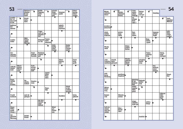 Produktbild: Kreuzwortr&auml;tsel I &Uuml;ber 180 x Knobelspa&szlig;