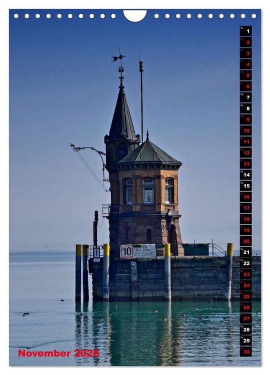 Produktbild: Unterwegs in Konstanz (Wandkalender 2026 DIN A4 hoch), CALVENDO Monatskalender