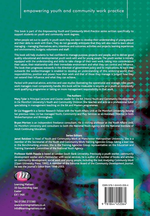 Produktbild: Managing Modern Youth Work