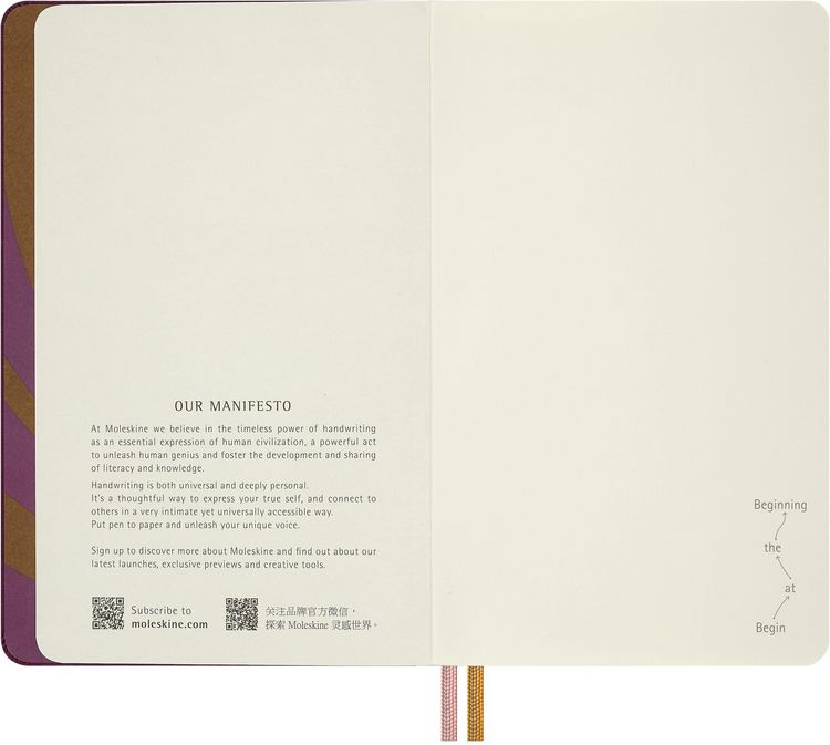 Produktbild: Moleskine Alice im Wunderland Notizbuch limitierte Ausgabe, L/A5, blanko, fester Einband