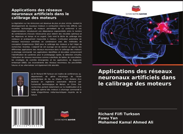 Produktbild: Applications des r&eacute;seaux neuronaux artificiels dans le calibrage des moteurs