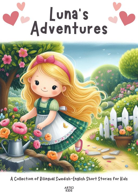 Produktbild: Luna's Adventures: A Collection of Bilingual Swedish-English Short Stories for Kids