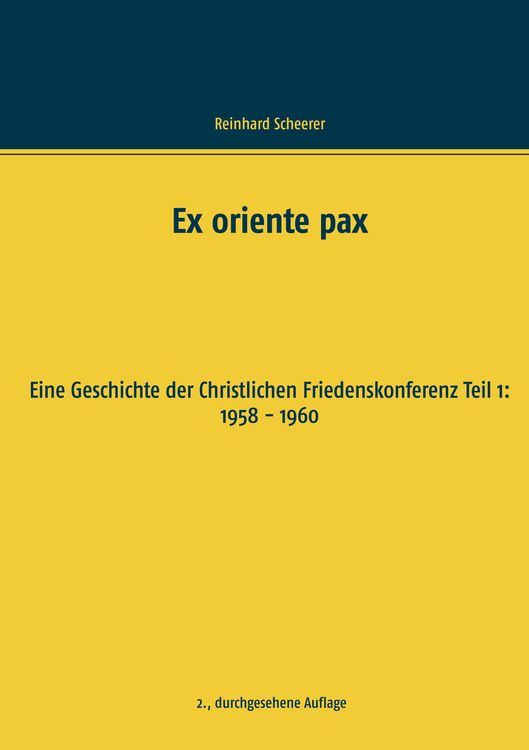 Produktbild: Ex oriente pax