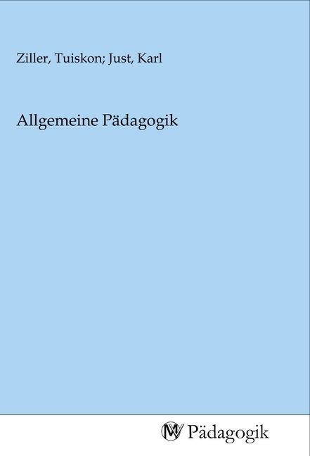 Produktbild: Allgemeine P&auml;dagogik