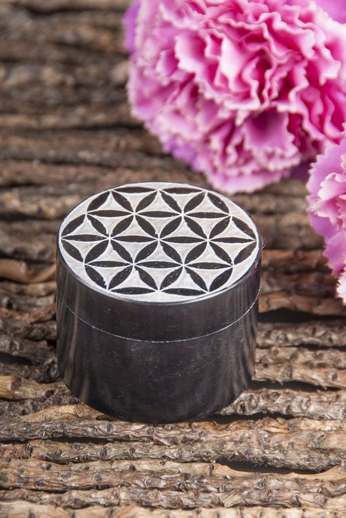 Produktbild: Blume des Lebens D&ouml;schen, schwarz