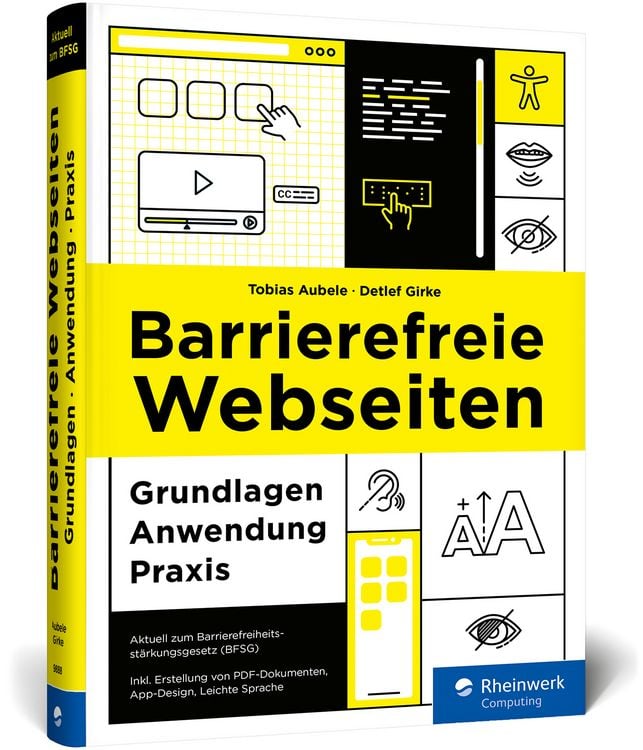 Produktbild: Barrierefreie Webseiten