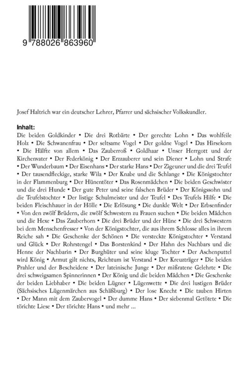 Produktbild: S&auml;chsische Volksm&auml;rchen Aus Siebenb&uuml;rgen (119 Geschichten)