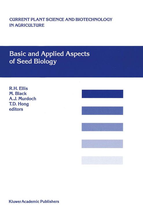 Produktbild: Basic and Applied Aspects of Seed Biology