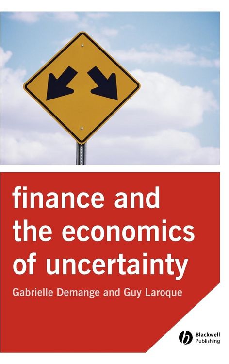 Produktbild: Demange: Finance Economics Uncertainty