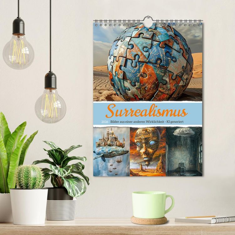 Produktbild: Surrealismus (Wandkalender 2026 DIN A4 hoch), CALVENDO Monatskalender