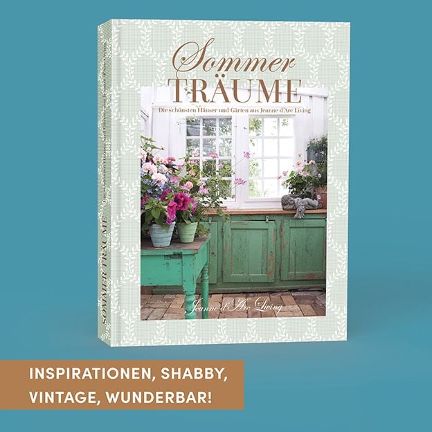 Produktbild: Sommertr&auml;ume. Die sch&ouml;nsten H&auml;user und G&auml;rten aus Jeanne d'Arc Living