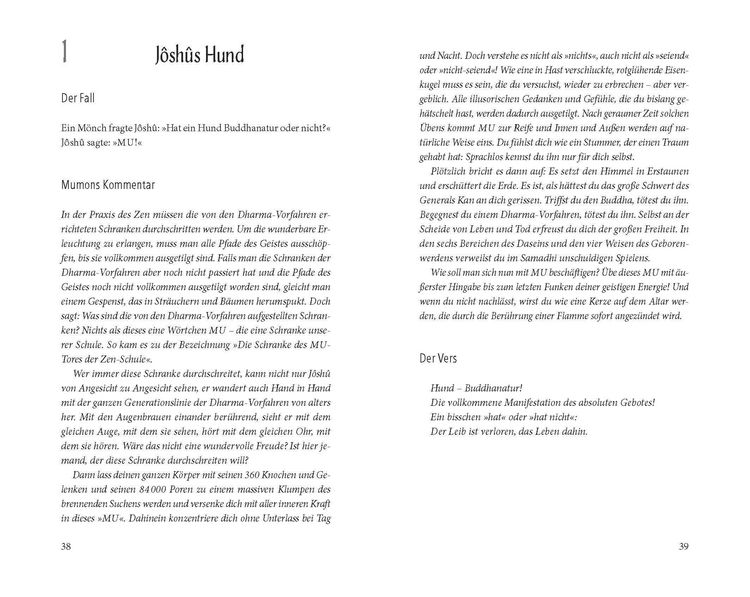 Produktbild: Die torlose Schranke &ndash; Mumonkan - &Uuml;berarbeitete Neuausgabe