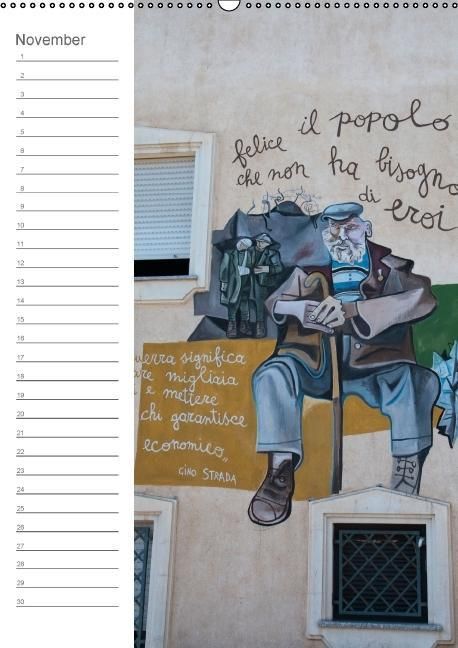 Produktbild: Italien (Wandkalender immerw&auml;hrend DIN A2 hoch)
