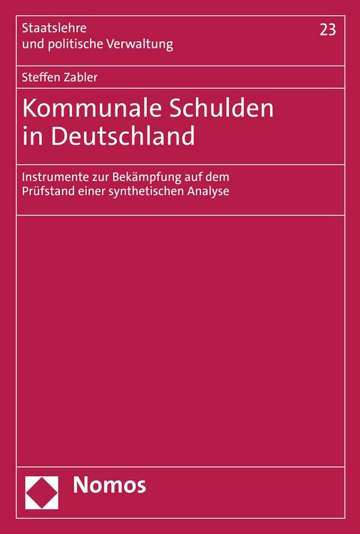 Produktbild: Kommunale Schulden in Deutschland