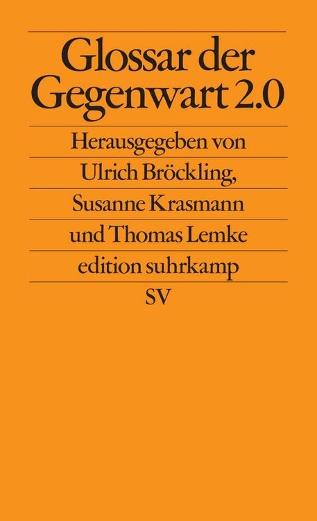 Produktbild: Glossar der Gegenwart 2.0