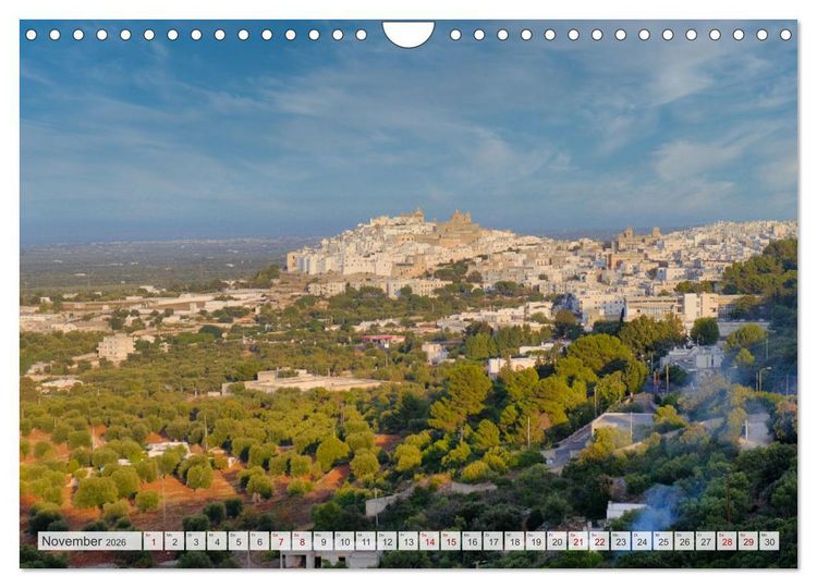 Produktbild: Faszinierendes Apulien (Wandkalender 2026 DIN A4 quer), CALVENDO Monatskalender