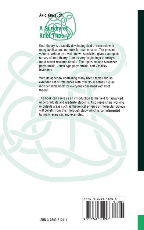 Produktbild: A Survey of Knot Theory