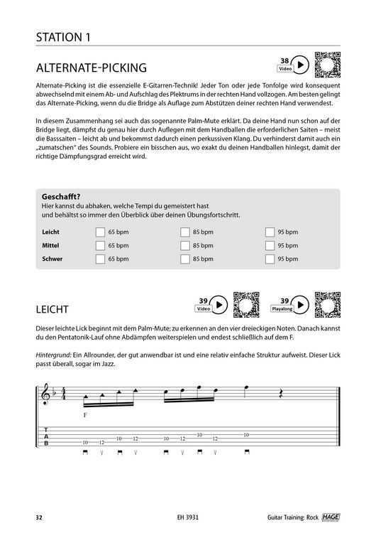 Produktbild: Guitar Training Rock