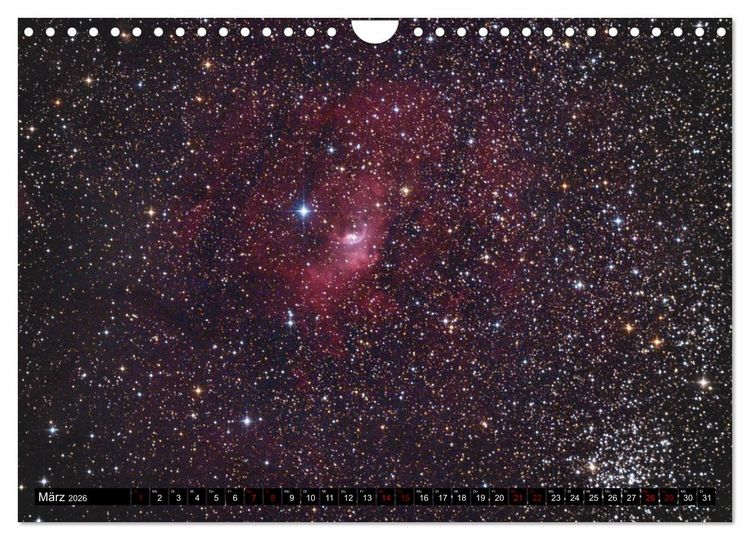 Produktbild: Ein Streifzug durch das Universum (Wandkalender 2026 DIN A4 quer), CALVENDO Monatskalender