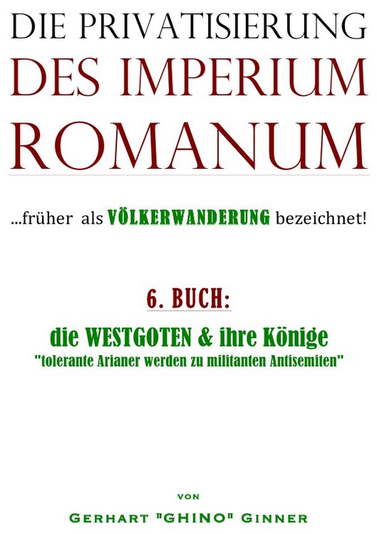 Produktbild: Die Privatisierung des Imperium Romanum / die Privatisierung des Imperium Romanum VI.
