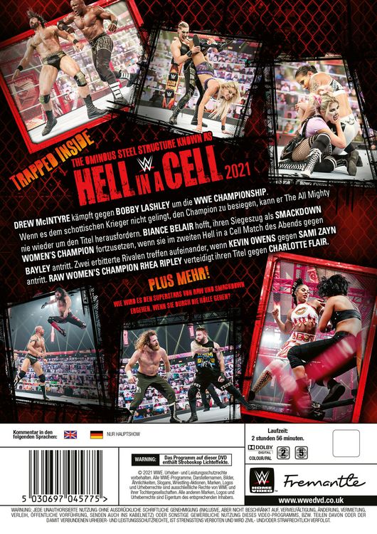 Produktbild: WWE - Hell in a Cell 2021 [2 DVDs]