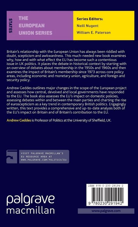 Produktbild: Britain and the European Union