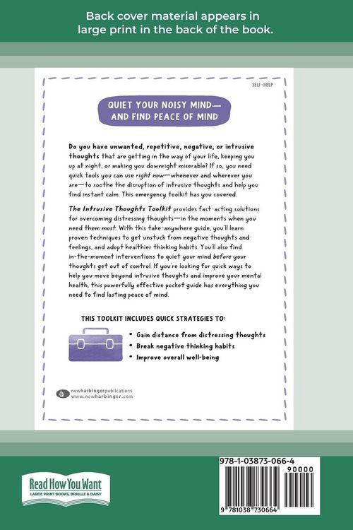 Produktbild: The Intrusive Thoughts Toolkit