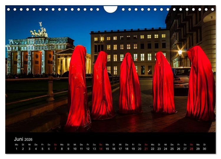 Produktbild: Colours of Berlin (Wandkalender 2026 DIN A4 quer), CALVENDO Monatskalender