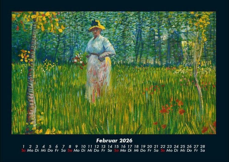 Produktbild: Kunstkalender 2026 Fotokalender DIN A4