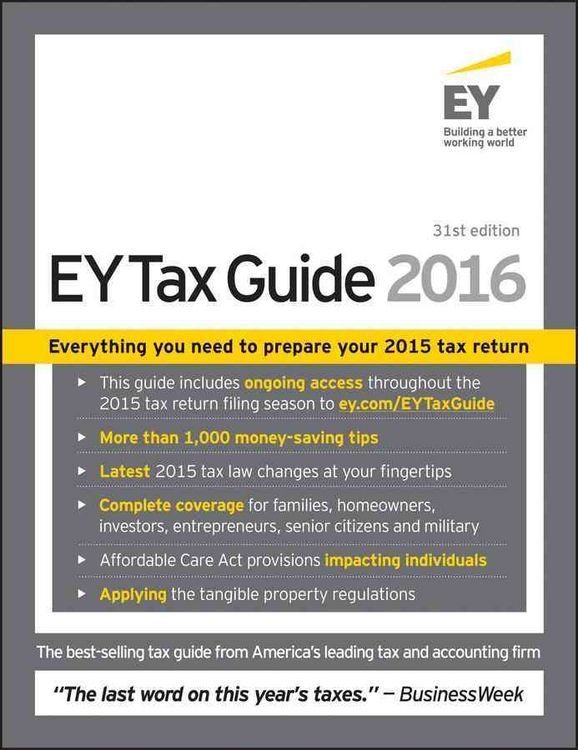 Produktbild: EY Tax Guide 2016