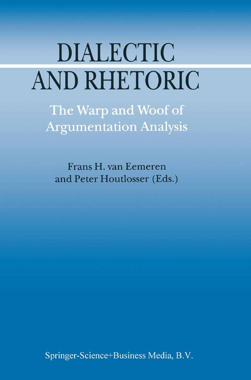 Produktbild: Dialectic and Rhetoric