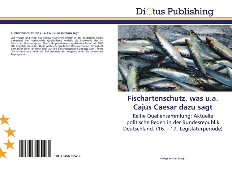 Produktbild: Fischartenschutz. was u.a. Cajus Caesar dazu sagt