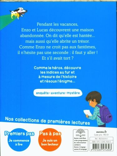 Produktbild: Mes premi&egrave;res enqu&ecirc;tes. La maison hant&eacute;e