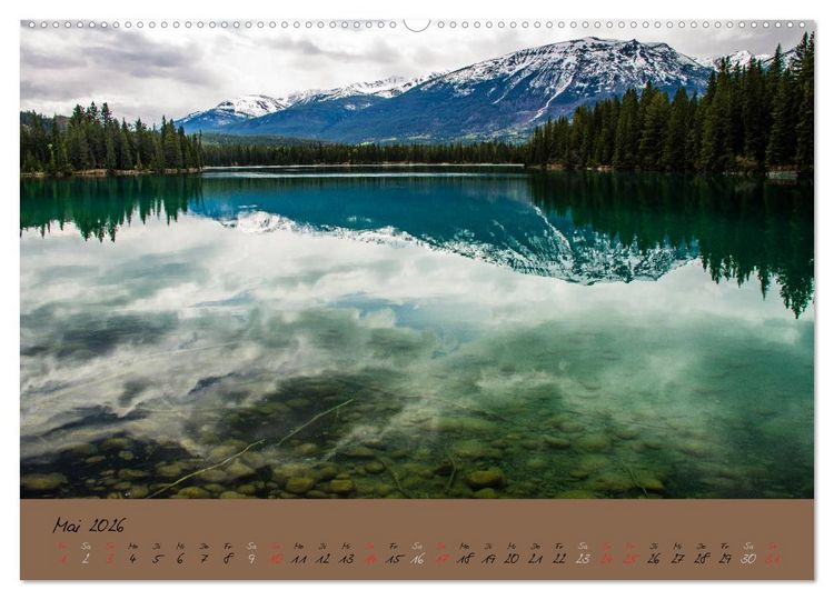 Produktbild: Fernweh nach Westkanada (Wandkalender 2026 DIN A2 quer), CALVENDO Monatskalender