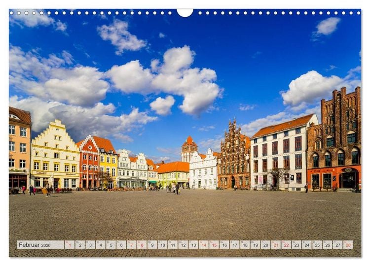 Produktbild: Mecklenburg Vorpommern Impressionen (Wandkalender 2026 DIN A3 quer), CALVENDO Monatskalender
