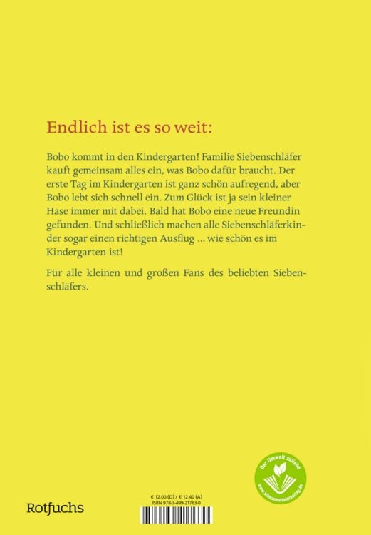 Produktbild: Bobo Siebenschl&auml;fer: Viel Spa&szlig; im Kindergarten!