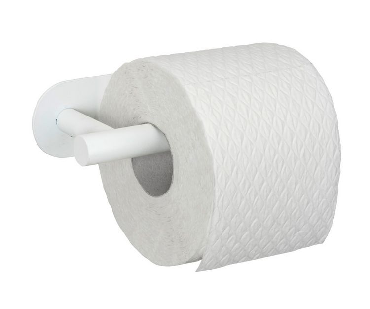 Produktbild: Turbo-Loc&reg; Toilettenpapierhalter Mod. Orea White matt, aus rostfreiem Edelstahl