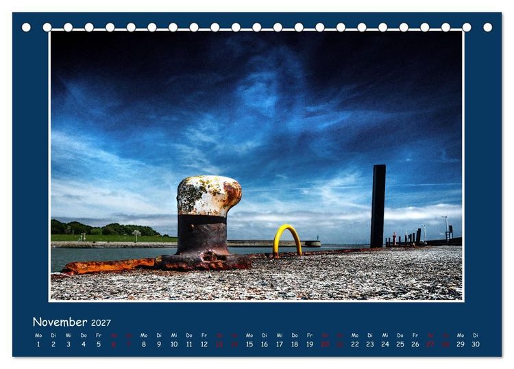 Produktbild: Maritime Momente (Tischkalender 2027 DIN A5 quer), CALVENDO Monatskalender