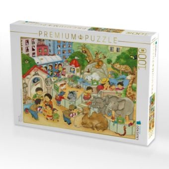 Produktbild: CALVENDO Puzzle Kleiner Zoo | 1000 Teile Lege-Gr&ouml;&szlig;e 64x48cm Foto-Puzzle f&uuml;r gl&uuml;ckliche Stunden