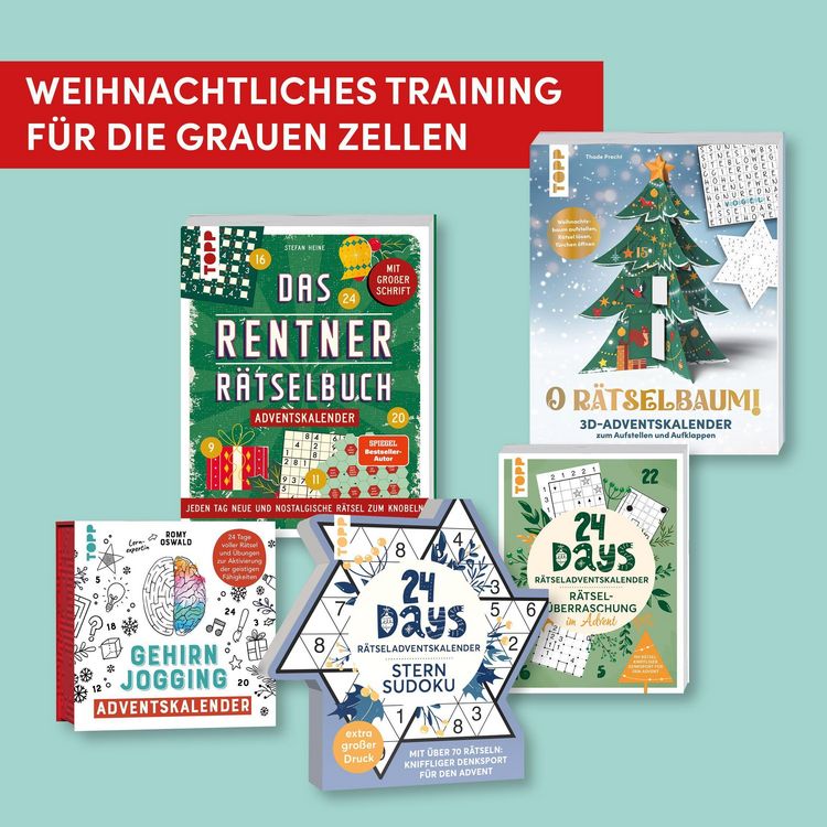 Produktbild: Gehirnjogging &ndash; Adventskalender