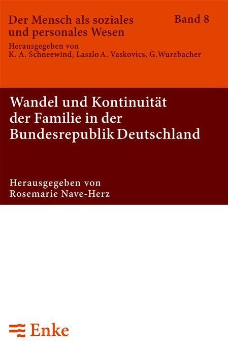 Produktbild: Wandel und Kontinuit&auml;t der Familie in der Bundesrepublik Deutschland