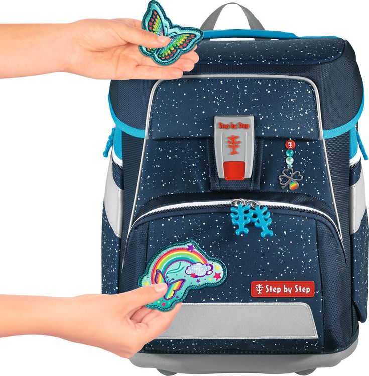 Produktbild: STEP BY STEP&reg; Schulrucksack Zubeh&ouml;rset Magic Mags, Rainbow Ria