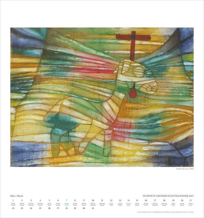 Produktbild: DUMONTS Gro&szlig;er Kunstkalender 2027