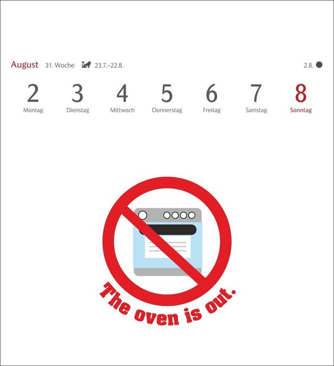 Produktbild: Now I know how the rabbit runs Postkartenkalender 2027 - 53 denglische Spr&uuml;che und Sprichw&ouml;rter