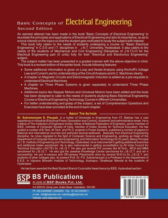 Produktbild: Basic Concepts of Electrical Engineering
